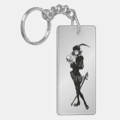 Hamlet Alas Poor Yorick. Sleutelhanger (Voorkant Links)