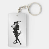 Hamlet Alas Poor Yorick. Sleutelhanger (achterkant)