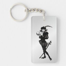 Hamlet Alas Poor Yorick. Sleutelhanger