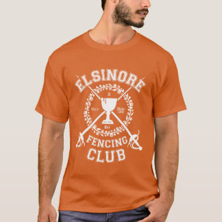 Hamlet Andrew Scott wore this Elsinore Fencing Clu T-shirt