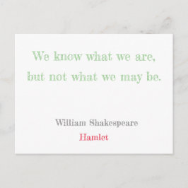 Hamlet Briefkaart