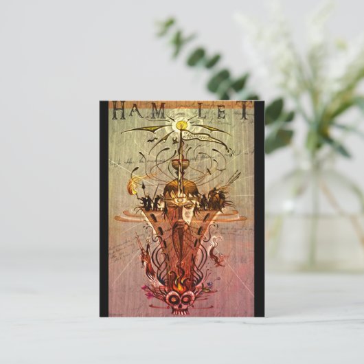 "Hamlet"-briefkaart Briefkaart (Staand voorkant)