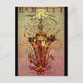 "Hamlet"-briefkaart Briefkaart (Voorkant)