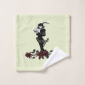 Hamlet De Bard Groene Bad Handdoek (Wasdoekje)
