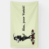 Hamlet De Bard Groene Spandoek (Verticaal)