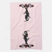 Hamlet De Bard Pinke Keukendoek Theedoek (Verticaal)