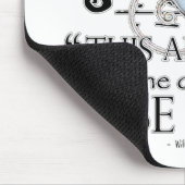 Hamlet "... eigen zelf zijn waar ..." Citaat Muismat (Hoek)