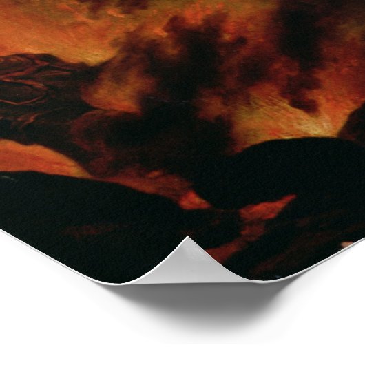 Hamlet en de Ghost van zijn vader Poster (Hoek)