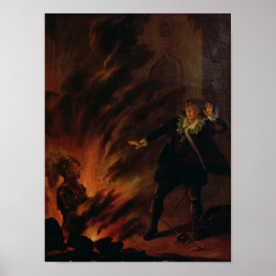 Hamlet en de Ghost van zijn vader Poster