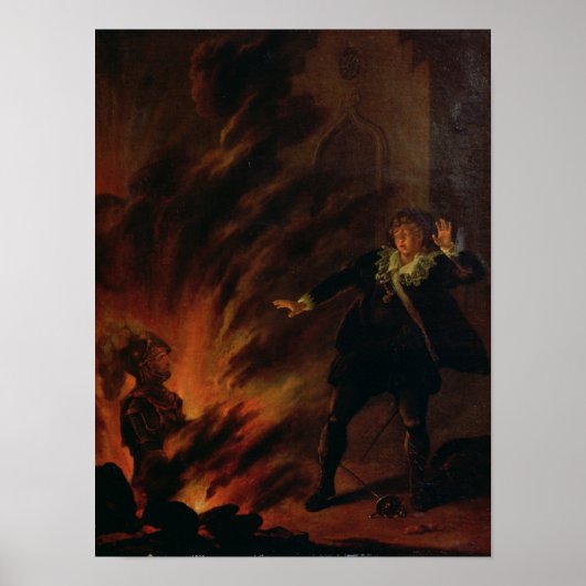 Hamlet en de Ghost van zijn vader Poster (Voorkant)