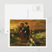 Hamlet en Horatio op het kerkhof, 1859 (olie op c Briefkaart (Voorkant / Achterkant)