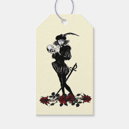 Hamlet Geel Cadeaulabel (Voorkant)