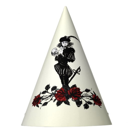 Hamlet Geel Feesthoedjes (Voorkant)