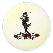 Hamlet Geel Keramische Knop (Voorkant)
