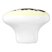 Hamlet Geel Keramische Knop (Zijkant)