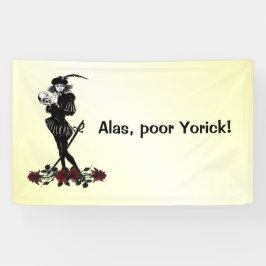 Hamlet Geel Spandoek