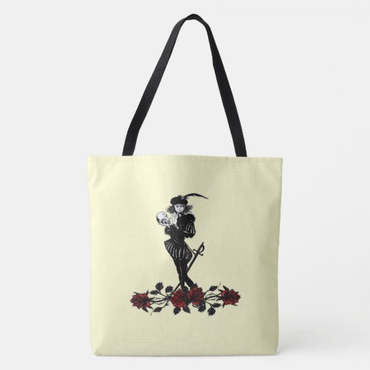 Hamlet Geel Tote Bag (Voorkant)