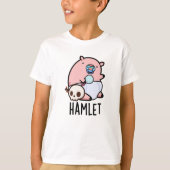 Hamlet Grappige Shakepear Baby Varken Pun T-shirt (Voorkant)