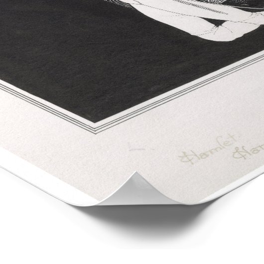 Hamlet John Austen Poster (Hoek)