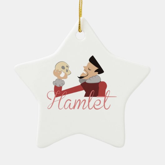 Hamlet Keramisch Ornament (Voorkant)