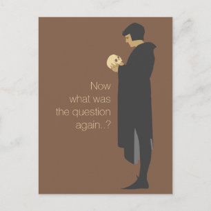 Hamlet met een schedel CC0720 Beggarbeffs Briefkaart