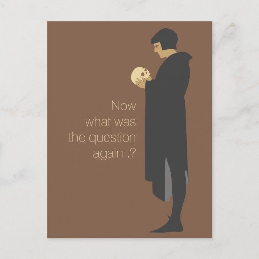 Hamlet met een schedel CC0720 Beggarbeffs Briefkaart (Voorkant)