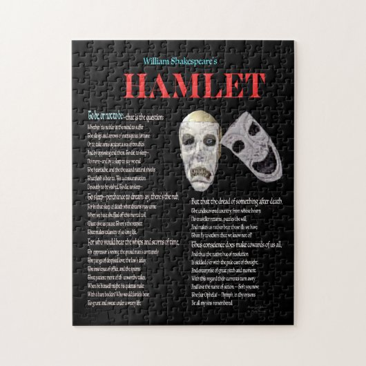Hamlet Om al dan niet te zijn Legpuzzel (Verticaal)
