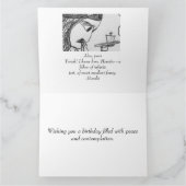 Hamlet overdenkt het lot van verjaardagstaarten kaart (Binnen)