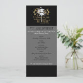 Hamlet "own self be true" Citaat (Gold Version) Kaart (Staand voorkant)