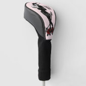 Hamlet Personal Pink Golfheadcover (Schuin)
