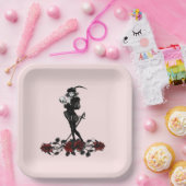 Hamlet Pink Paper Bord (Feest)