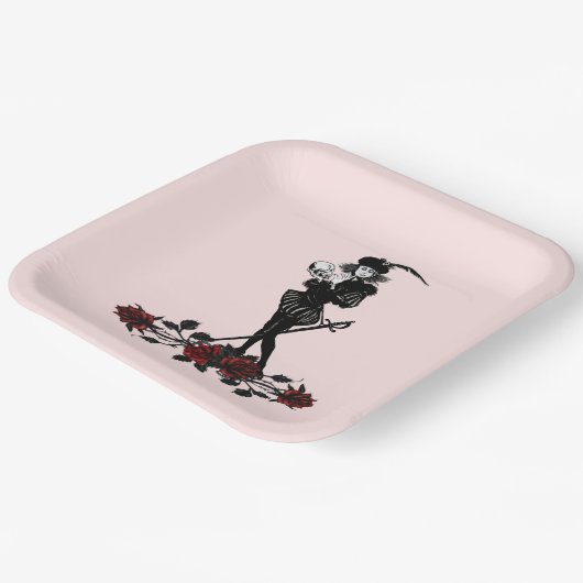 Hamlet Pink Paper Bord (Gebogen)