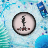 Hamlet Pink Papieren Bordje (Feest)