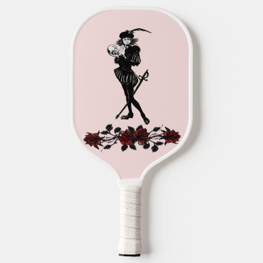 Hamlet Pink Ping Pickleball Paddle (Achterkant)