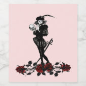 Hamlet Pink Wijn Etiket (Enkel label)