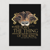Hamlet Play Quote (Gold Version) Briefkaart (Voorkant)