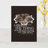 Hamlet Play Quote Kaart (Gele Bloem)