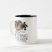 Hamlet Play Quote Tweekleurige Koffiemok (Voorkant links)