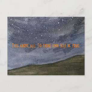 Hamlet Quote Briefkaart