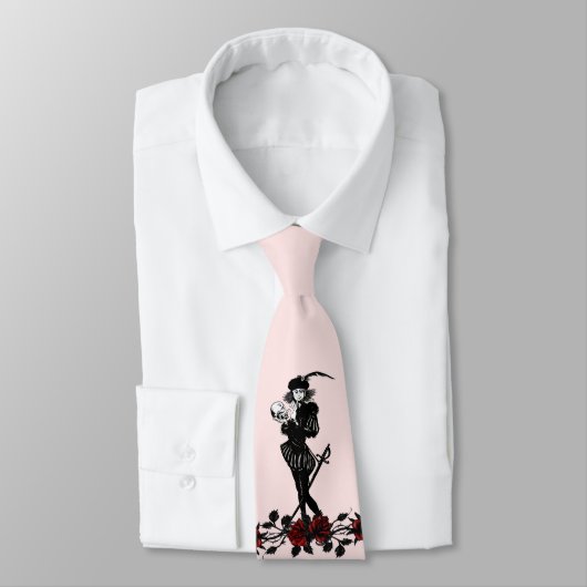 Hamlet Roze Stropdas (Gebonden)
