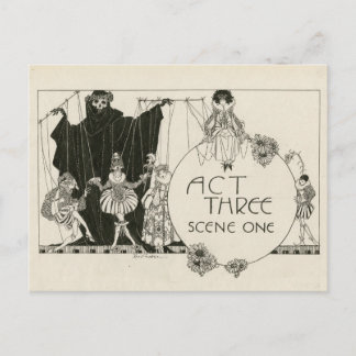 Hamlet Shakespeare Briefkaart