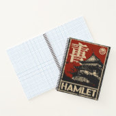 Hamlet Shakespeare Poster - Japans Ukiyo-e Notitieboek (Binnen)