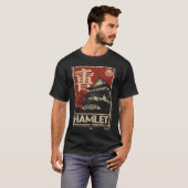 Hamlet Shakespeare Poster - Japans Ukiyo-e T-shirt (Voorkant volledig)