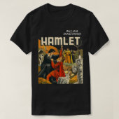 Hamlet Shakespeare T-shirtHamlet Laertes op T-shirt (Design voorkant)