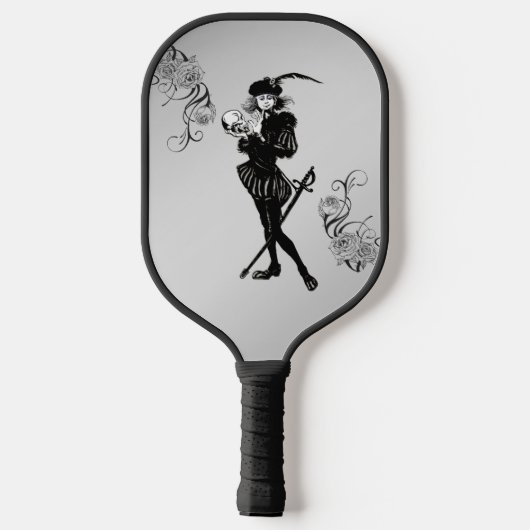 Hamlet Silver Pickleball Paddle (Achterkant)
