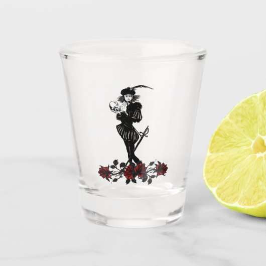Hamlet Silver Shot Glas (Voorkant)