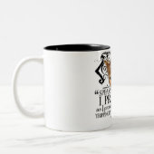 Hamlet "Spreek de toespraak ..." Tweekleurige Koffiemok (Links)