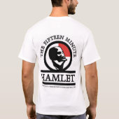 Hamlet T-shirt (Achterkant)