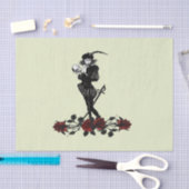 Hamlet The Bard Green Tissuepapier (Craft)