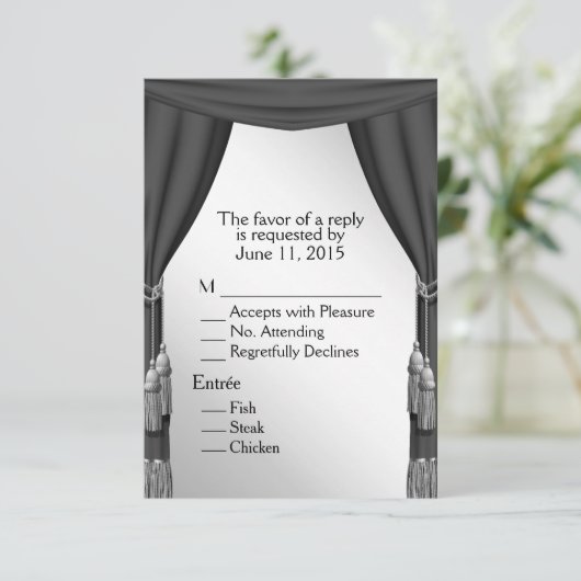 Hamlet Theater Theme RSVP (Staand voorkant)